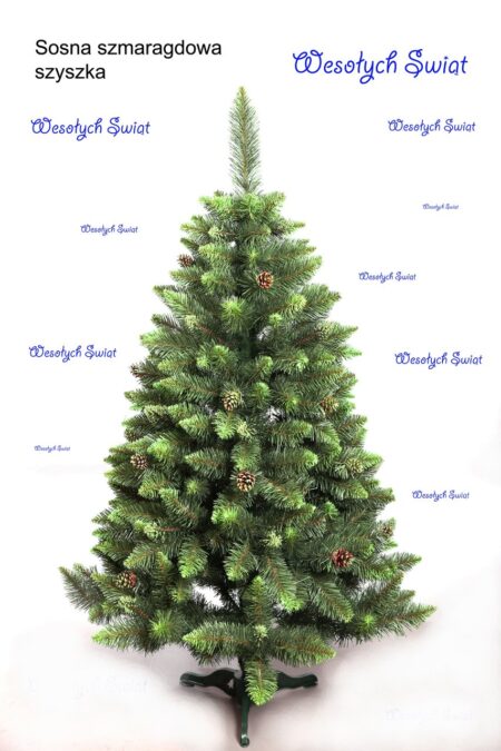 Choinka Sztuczna Sosna Szmaragdowa Szyszka 120 cm