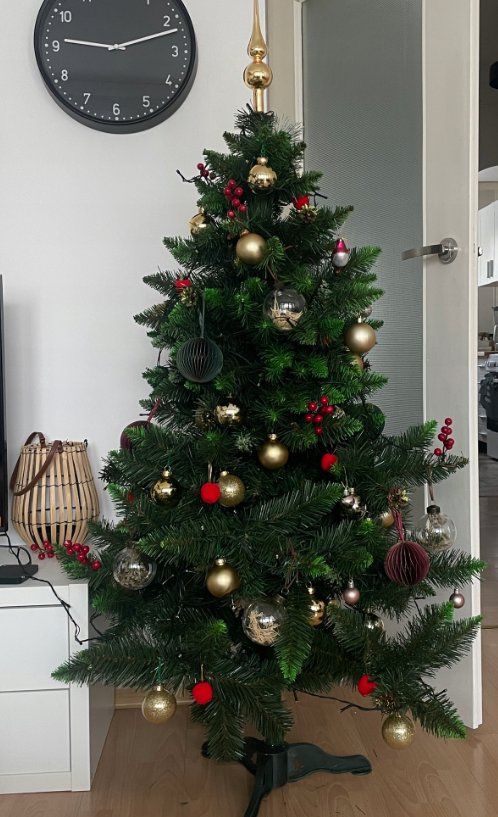 Choinka Sztuczna Sosna Szmaragdowa Szyszka 220 cm – zdjęcie 7