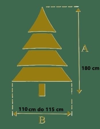 Choinka Sztuczna Sosna Szyszka Diamentowa Jarzębina 180 cm – zdjęcie 5